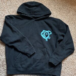 Baseball 101 Boys Black Hoodie